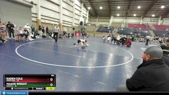 84 lbs Placement (16 Team) - Mason Wright, Idaho 2 vs Kaden Cole, Westlake