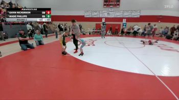 36-46 lbs Round 2 - Wade Phillips, HRA vs Gavin Nickerson, Eaton Reds WC