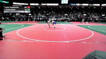 134 lbs Cons. Round 3 - Jayden Neeld, Unattached vs Ricky Haberkorn, WCWA