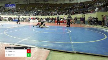 108 lbs Round Of 16 - Rodolfo Rojas, Broken Arrow Junior High vs Harrison Cofer, Piedmont