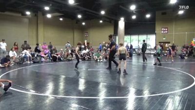 80 lbs Round 5 (6 Team) - Colt Eizel, North DeSoto Red WA vs Easton Pridmore, Gulf Coast WC
