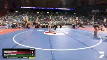 4A-160 lbs Quarterfinal - Elijah Hedum, South vs Sam Thornhill, Rock Springs