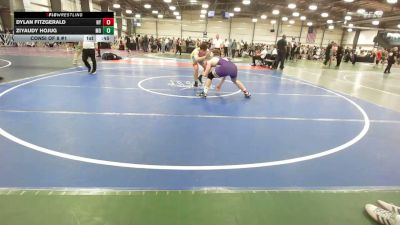 195 lbs Consi Of 8 #1 - Dylan Fitzgerald, NY vs Ziyaudy Hojug, MD