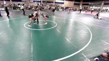 109 lbs Consi Of 4 - Alan Cruz, Black Fox WC vs Kiano Torres, Blackcat WC