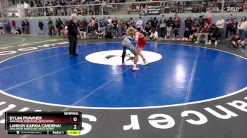 113 lbs Semifinal - Dylan Frawner, Avalanche Wrestling Association vs Landon Kainoa Cardenas-Sumera, Avalanche Wrestling Association