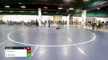 120 lbs Round Of 32 - Gavin Landers, IA vs Mikey Bautista, NJ