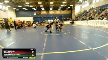 138 lbs Round 6 (8 Team) - Ozy Aquino, Buchholz vs Adriano Garavito, Cowboys WC