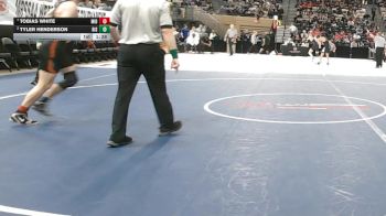 157-2A/1A Quarterfinal - Tobias White, Middletown vs Tyler Henderson, Rising Sun