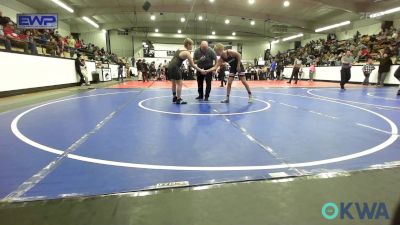 160 lbs Rr Rnd 1 - Jaxon Elauf, Verdigris Youth Wrestling vs Jeremiah Malone, Grove Takedown Club