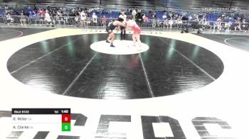 220 lbs Consi Of 32 #2 - Rhyen Miller, GA vs Achilles Clarke, CA