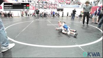 43 lbs Round Of 32 - Zuriel Rascon, Bridge Creek Youth Wrestling vs Roman Hayes, Carl Albert