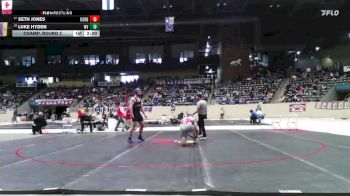 215 lbs Champ. Round 2 - Luke Hyden, Walton-Verona vs Seth Jones, Corbin
