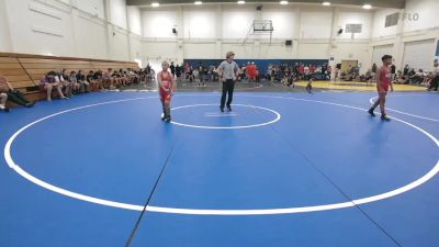 97 lbs Quarterfinal - James Hin, Red Wave vs William Hesz, Spring Hills