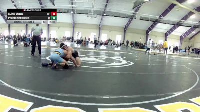 165 lbs Cons. Round 4 - Elias Long, UPJ vs Tyler Deericks, Kent State