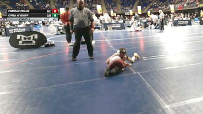 55 lbs Consy 1 - Cormac Frank, Fox Chapel vs Owen Wykoff, Saint Marys