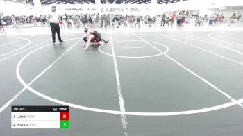 130 lbs Rr Rnd 1 - Juanito Lopez, Boom Wrestling vs Juan Munoz, Stout Wr Acd