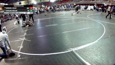62 lbs Cons. Round 4 - Oaklee Nolan, Boone Central vs Ezekiel Hoof, Alliance Wrestling Club