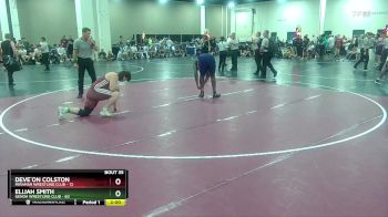 215 lbs Round 7 (10 Team) - Elijah Smith, Genoa Wrestling Club vs Deve`On Colston, Miramar Wrestling Club