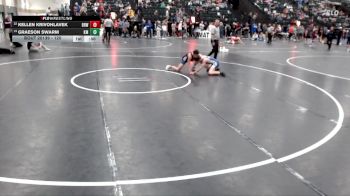 120 lbs Cons. Round 3 - Kellen Krivohlavek, Big Red Wrestling vs Graeson Swarm, Kearney Matcats