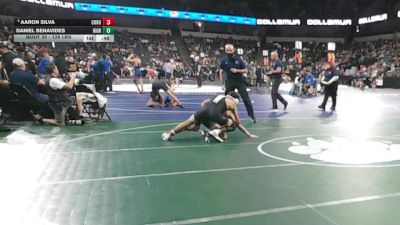 126 lbs Round Of 64 - Aaron Silva, Corona Del Mar (SS) vs Daniel Benavides, Highland (CS)
