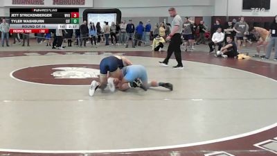 125 lbs Round Of 16 - Jett Strickenberger, West Virginia vs Tyler Washburn, The Citadel