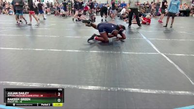 175 lbs Round 4 (6 Team) - Julian Dailey, Applied Pressure X Kame Style vs Rakeem Green, Eagles WC