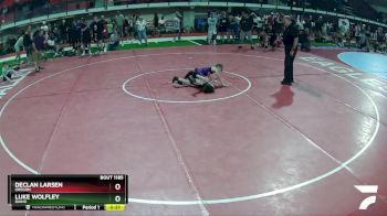 60 lbs Semifinal - Declan Larsen, Oregon vs Luke Wolfley, Idaho