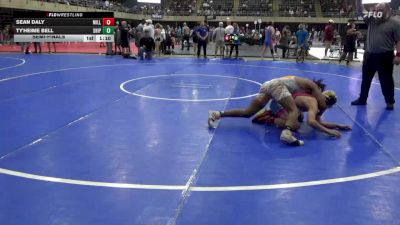 120 lbs Semifinal - Sean Daly, Millstone vs Ty'Heime Bell, Shippensburg