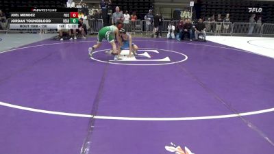 120 lbs Consi-qtrs - Joel Mendez, Piscataway vs Jordan Youngblood, Reading