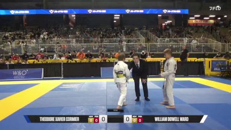 William Dowell Ward vs Theodore Xavier Cormier 2025 Pan Kids Jiu-Jitsu IBJJF Championship