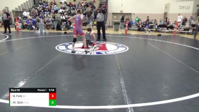 80 lbs Semifinal - Breckin Matthew Falb, Moyer Elite vs Maxwell Dinh, Centennial Youth Wrestling