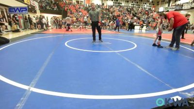 58 lbs Quarterfinal - Timmy McCall, Fort Gibson Youth Wrestling vs Bryker Smith, Salina Wrestling Club