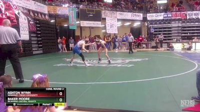 113 lbs Cons. Round 2 - Baker Moore, Richmond-Central Heights vs Ashton Wynn, WaKeeney-Trego Community