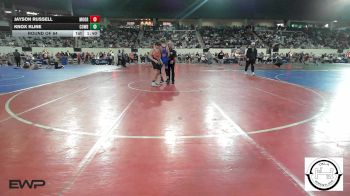 105 lbs Round Of 64 - Jayson Russell, Moore JH vs Knox Kline, Cowboy Wrestling Club
