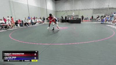 144 lbs Round 3 (8 Team) - Marley Washington, Georgia vs Colton King, North Dakota