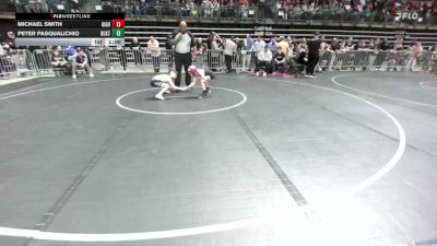 65 lbs Quarterfinal - Michael Smith, High Pace Wrestling Club vs Peter Pasqualichio, Buxton (NJ)