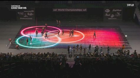 Choctaw HS "Choctaw OK" at 2025 WGI Guard World Championships
