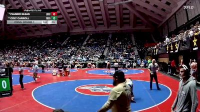 2A-113 lbs Cons. Round 1 - Colt Carroll, Franklin County vs Palmer Elsas, Lovett School