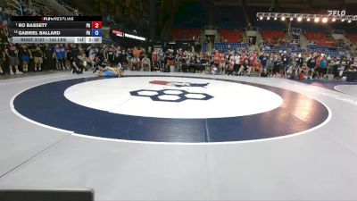144 lbs Champ. Rd Of 16 - Bo Bassett, PA vs Gabriel Ballard, PA