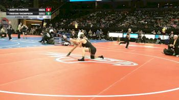 165 Class 2 lbs Cons. Semi - Austyn Hunter, Kirksville vs Tristan Thompson, Cassville