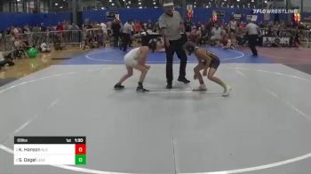 69 lbs Semifinal - Kellon Hanson, Nls vs Samuel Dagel, Legends Of Gold