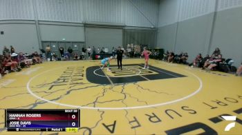 127 lbs Placement Matches (16 Team) - Hannah Rogers, Iowa vs Josie Davis, Ohio Red