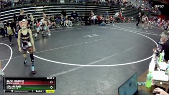 105 lbs Semis & 1st Wrestleback (8 Team) - Isaiah Rau, Team USA vs Jack Jenkins, North Dakota 2