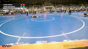 84 lbs Consi Of 16 #1 - Jacob Fumusa, Valiant Prep vs Kaden Williamson, Sebolt Wrestling Academy