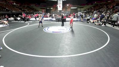 100 lbs Brody Roberts, TCWA - Tri-Counties Wrestling Association vs Patrick Krajeski, LAWA - Los Angles Wrestling Association
