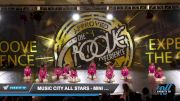 Music City All Stars - Mini Pink Pom [2022 Mini - Pom - Small] 2022 One Up Nashville Grand Nationals DI/DII