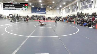 126 lbs Consolation - Julian Colon, Bristol Central vs Mick Granger, Simsbury