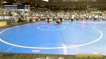 130 lbs Round Of 32 - Raishaun Stover, Brecksville-Broadview Hts vs Clinton Stout Jr., Keystone Wrestling Club