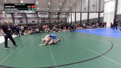 Junior GR - 144 lbs Quarters - Andrew Cai, Washington vs Oliver Russell, Riverhawk Wrestling Academy