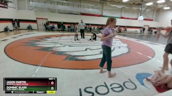 91 lbs Quarterfinal - Jason Martin, Riverton Middle School vs Dominic Glass, Cody Middle School